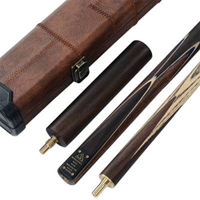 CUESOUL Klassische Handgemachte 57 Zoll Palisander 3/4 Stück Snooker Queue + Köcher und Extension (CSSC010) von CUESOUL