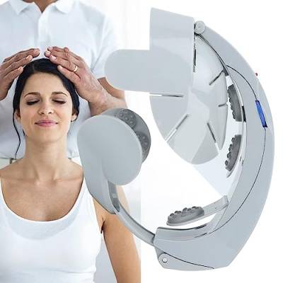 CaCaCook Elektrisches Kopfhautmassagegerät, Kopfmassagegerät mit 8 Stufen Einstellbar für zu Hause von CaCaCook