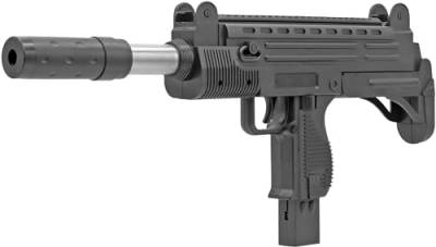 B.W. Softair Maschinengewehr MP Pistole A99 + Magazin & Munition - 0,49 Joule - Airsoft Gun von Cadofe