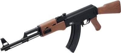 Softair Gewehr Kalashnikov AK 47 (P47) Federdruck ABS Airgun mit Munition 79cm von Cadofe