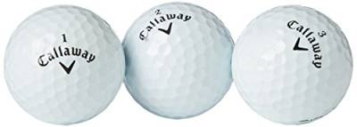 Callaway HX Black Tour Golfbälle, Klasse B, Weiß von Longridge