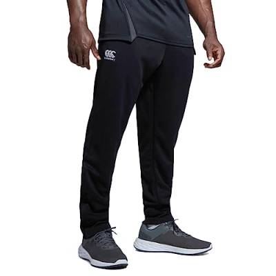 Canterbury Herren Konische Polyknit Leicht Rugby Jogger - Schwarz - XXL von Canterbury