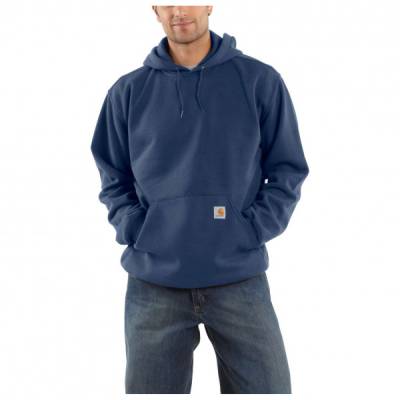 Carhartt - Hooded Sweatshirt - Hoodie Gr L blau von Carhartt