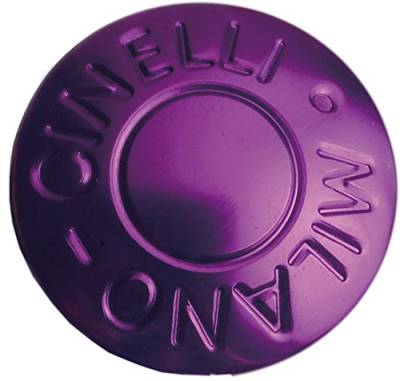 Cinelli Milano eloxiert Lenkerstopfen, Violett von Cinelli