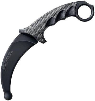 Cold Steel Trainings-Karambit Messer aus schwarzem Gummi von Cold Steel