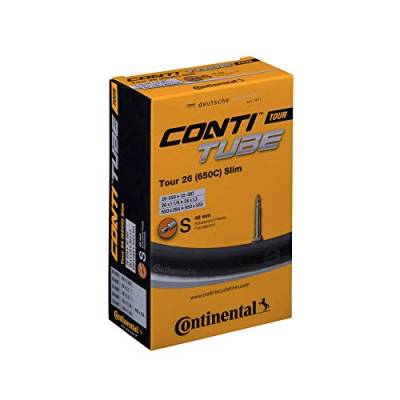 Continental Unisex – Erwachsene Schlauch Tour Wide, Mehrfarbig, One Size von Continental
