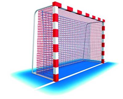 CORDAMANIA Handball für Fußball-Tore, Unisex, Grün, 3,00 x 2,00 x 1,00 x 1,00 x 1,00 cm von CORDAMANIA