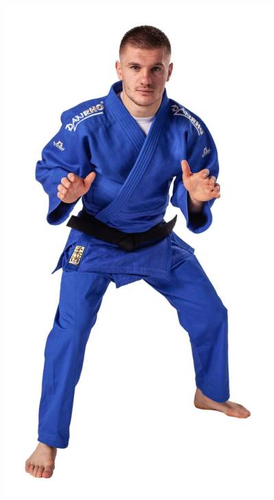 DANRHO Judo Wettkampfanzug Kano blau von DANRHO