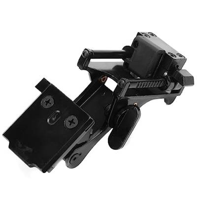 DAWH -Adapter, Muldenkipper-Nachtsichtgerät-Halterung, Metall-Helm-Adapterhalterung, verstellbare Stange, klappbar für PVS-14 -Adapter von DAWH