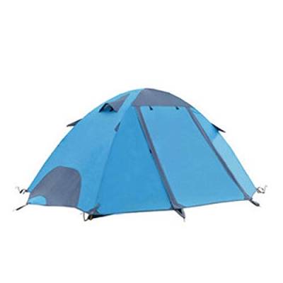 Zelte für Camping, Campingzelt, Personen-Familienzelt, Doppellagiges Außenzelt, wasserdicht, Winddicht, Anti-UV-Zelt mit abnehmbarem Regenschutz, einfacher Aufbau für Camp-Rucksackreisen von DHJKCBH