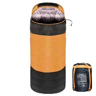 Elektrisch beheizter Schlafsack – Hohle beheizte Outdoor-Schlafsackunterlage aus Baumwolle | USB-betriebene beheizte Schlafsackunterlage | Camping-Schlaf-Heizunterlage | Beheizter Daunenschlafsack von DMAIS