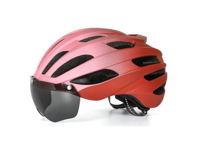 DOPWii Bike Cross Helm Fahrradhelm mit Windschutzscheibe, mehrschichtig stoßfest, atmungsaktiv und komfortabel von DOPWii