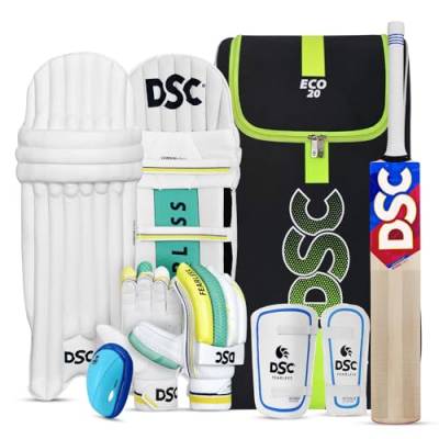 DSC Unisex – Erwachsene 8904223211569 Cricket-Kit, Mehrfarbig, Volle Größe von DSC