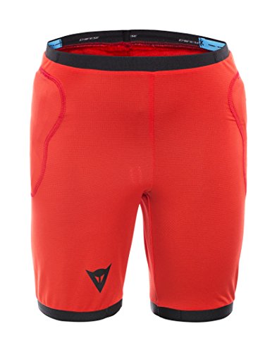 Dainese Scarabeo Safety Shorts, Kinder Hose mit Polstern MTB, Schwarz/Rot, JL von Dainese