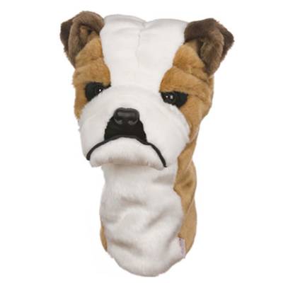 Daphne's Headcovers Brown Bulldog Head Cover  | American Golf, One Size von Daphne's Headcovers