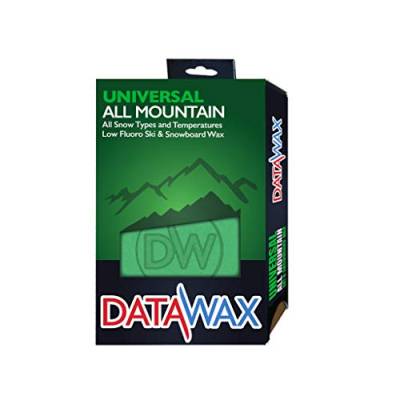 DataWax Universal All Mountain Skiwachs, grün, 110g von DataWax