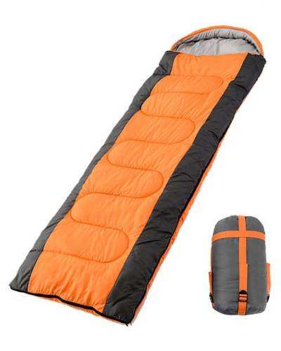 Dekorative Schlafsack Camping-Schlafsack, Schlafsack für Erwachsene, geeignet für Winter (1 tlg), Schlafsack für warmes Camping, Wandern, Outdoor-Reisen 2KG von Dekorative