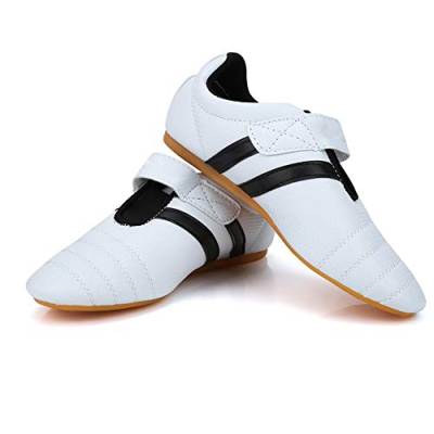 Demeras Taekwondo Schuhe Martial Arts Sneaker Leichte Sportschuhe für das Boxen Karate Kung Fu Tai Chi Training(39) von Demeras