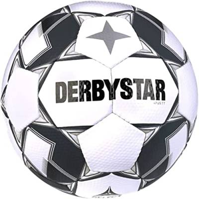 Derbystar Fußball Apus TT v23 Weiß/Schwarz Größe 5 von Derbystar