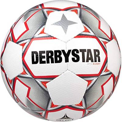 DERBYSTAR Unisex Jugend Apus S-Light Trainingsball, Weiss, 4 von Derbystar