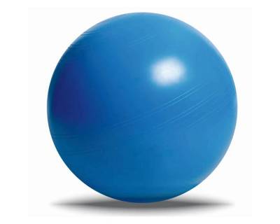 Deuser-Sports Gymnastikball Blue Ball Gymnastikball Sitzball groß Fitnessball M - 55 cm, Yogaball Balanceball - 55 cm M von Deuser-Sports