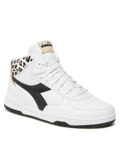 Diadora Sneakers Raptor Mid Leopard WN 101.179740-C0351 White / Black Sneaker von Diadora