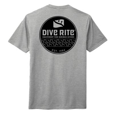 Dive Rite Line Arrow Short Sleeve T-shirt Grau L Mann von Dive Rite