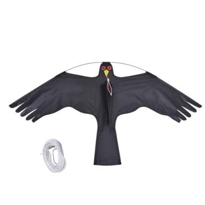 2Satz Taubenschreck Drachen - Einfach Zu Fliegende Strandspielzeuge Eagle Kites | Realistischer Fliegender Adlerdrachen | Reflektierende Gartenadler-Drachengeräte Zur Verhinderung Von Tauben Und Möwen von Dubbulon