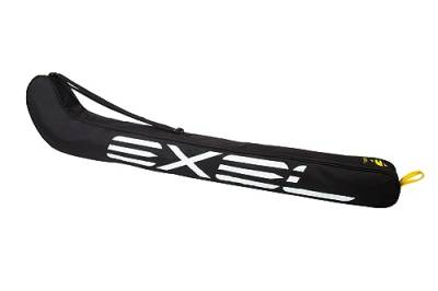 EXEL Floorball/Unihockey Schlägertasche Standard schwarz für bis zu DREI Floorballschläger von EXEL