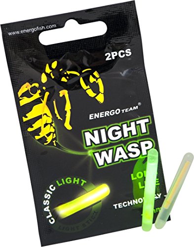 Energo Team Night Wasp Classic Knicklicht 4,5 x 37mm 2Stk Knicklichter Lightsticks Knick Licht von Energo Team
