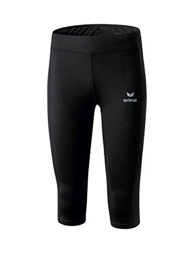 erima Damen Laufhose Performance 3/4, schwarz, 34, 8290707 von Erima