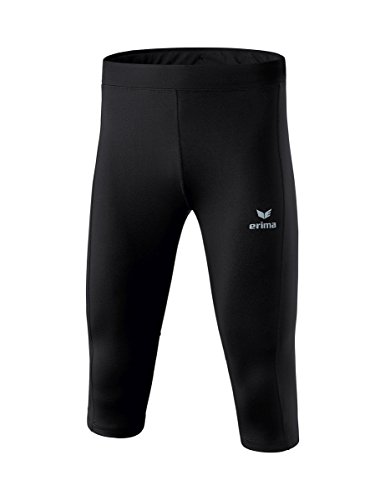 erima Kinder Laufhose Performance 3/4, schwarz, 152, 8290702 von Erima