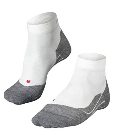 FALKE Damen Laufsocken RU4 Endurance Short W SSO Baumwolle antiblasen 1 Paar, Weiß (White-Mix 2020), 35-36 von FALKE