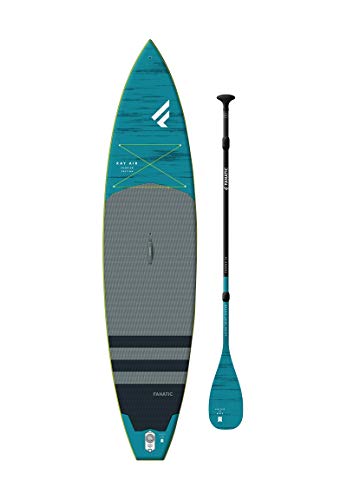 Fanatic Package Ray Air Premium 12'6" X 32" Blau - Gleitstarkes stabiles Stand Up Paddle Set, Größe 12'6" - Farbe Blue von FANATIC