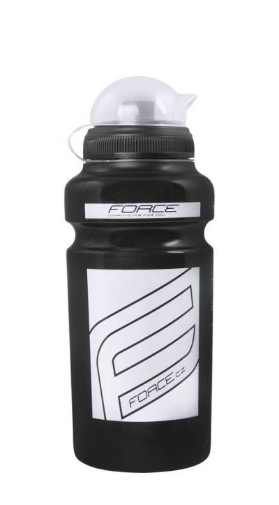 FORCE Trinkflasche Flasche FORCE F" 0.5 l. schwarz/weiss" von FORCE