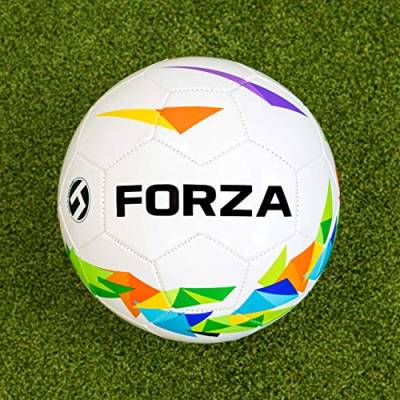 FORZA Fußbälle – Match, Training, Garten und Futsal Bälle – die besten Fußbälle auf dem Markt – fachmännisch konzipiert (FORZA Garten Fußball, Größe 5) von FORZA