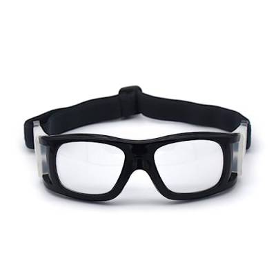 FUZYXIH Professionelle Sportbrille für Erwachsene, Schutzbrille, Basketballbrille für Männer und Frauen, mit verstellbaren Riemen, Basketballbrillen-Schutz für Herren, Basketballbrillenband/-etuis von FUZYXIH