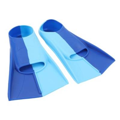 Schwimmflossen, Praktische Silikon-Schwimmtrainingsflossen, Abriebfest, rutschfest, für Brustschwimmen (XL) von Fabater