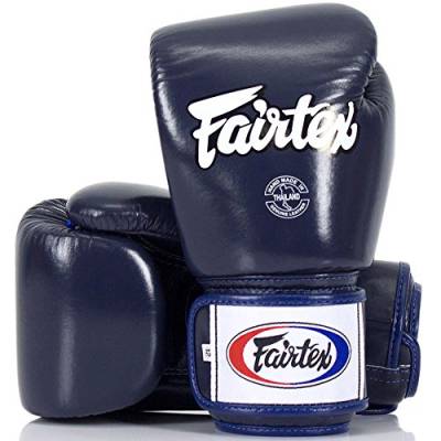 Fairtex Boxhandschuhe, BGV-1, blau, Boxing Gloves MMA Muay Thai Thaiboxen Size 12 Oz von Fairtex