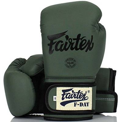 Fairtex Boxhandschuhe, BGV-11, F-Day, Boxing Gloves MMA Muay Thai Thaiboxen Size 14 Oz von Fairtex