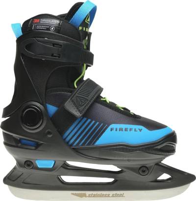 Firefly Flash IV Eishockeyschuh (29.0 - 32.0, 900 schwarz/blau/grün) von Firefly