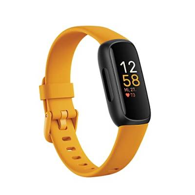 Fitbit Inspire 3 by Google – Gesundheits- & Fitness-Tracker Damen / Herren - Herzfrequenzmessung, Stressmanagement, Schlafanalyse & bis zu 10 Tage Akkulaufzeit – Fitnessuhr kompatibel mit Android/iOS von Fitbit