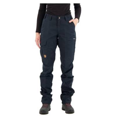 Fjällräven Damen Karla Pro Curved Outdoor hose, Dark Navy, 38 EU von Fjällräven