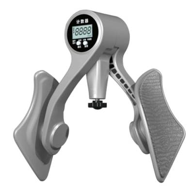 GABEALF Digitales Inneres Oberschenkel-Trainingsgerät mit Zähler für Dünne Beine, Clip-Stärke, Batteriebetrieben, für Männer und Frauen, Heimfitnessgerät B von GABEALF