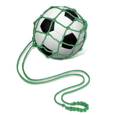GABEALF Grüne Fußball-Ballnetztasche, Netztasche für Fußballtraining, Tragbare Balltasche (Außer Fußball) von GABEALF
