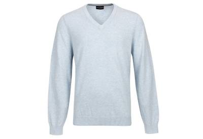 GOLFINO Trainingspullover Golfino Mens Sunny Winter Sweater Hellblau von GOLFINO
