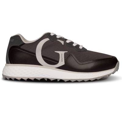 GOLFINO Womens Black and Grey Retro Runner Golf Shoes, Size: 8| American Golf von GOLFINO