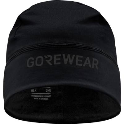 GORE WEAR Unisex Essence Thermo Beanie Hat, Schwarz, Einheitsgröße EU von GORE WEAR