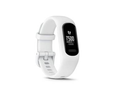 Garmin vívosmart 5 – Fitness-Tracker mit extragroßem OLED-Touchdisplay, Gesundheitsfunktion wie Schlafqualität und Herzfrequenzmessung. Bis zu 7 Tage Akkulaufzeit, wasserdicht und Notfallhilfe. von Garmin