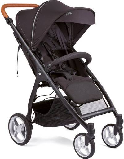 Gesslein Kinder-Buggy Smiloo Happy +, schwarz/cognac, schwarz, mit Einhand-Faltmechanismus, von Gesslein